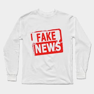 Fake News Long Sleeve T-Shirt